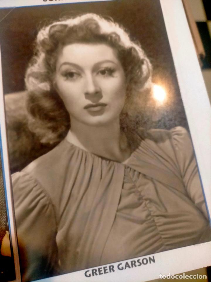 Cine: Cine actor o actriz fotografia o foto fotocromo fotografico blanco y negro leer , GREER GARSON