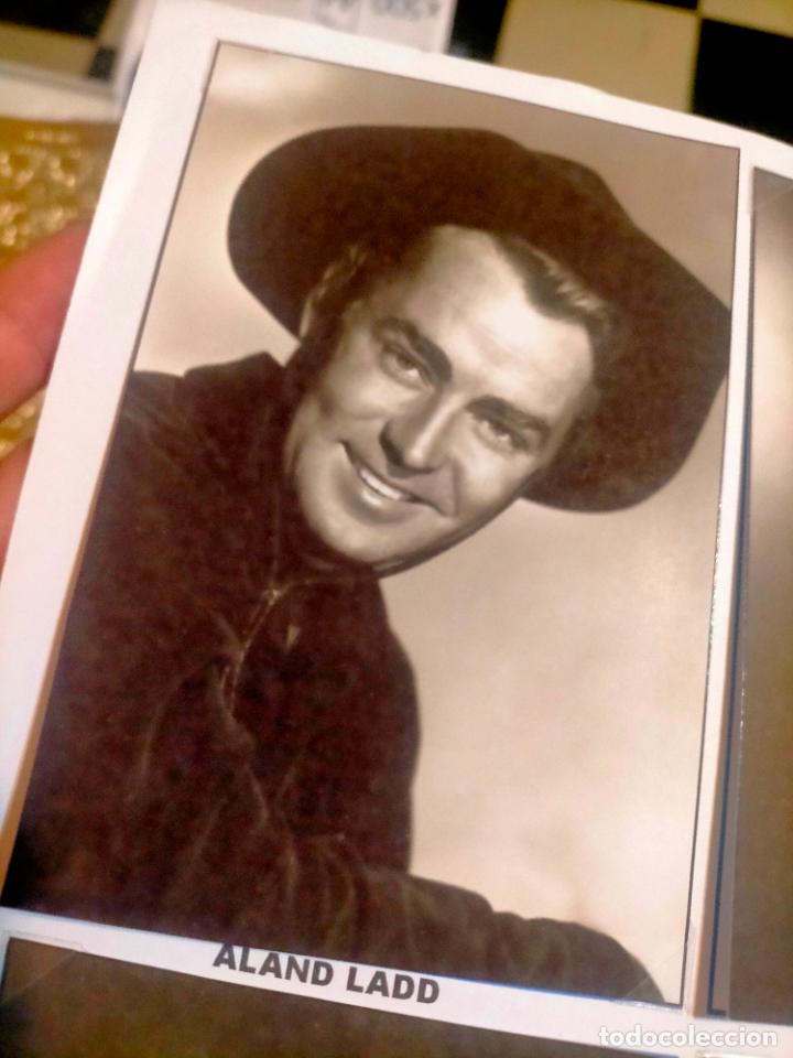 Cine: Cine actor o actriz fotografia o foto fotocromo fotografico blanco y negro leer , ALAND LADD