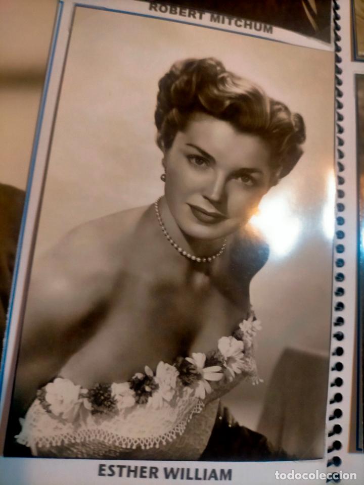 Cinema: Cine actor o actriz fotografia o foto fotocromo fotografico blanco y negro leer , ESTHER WILLIAM