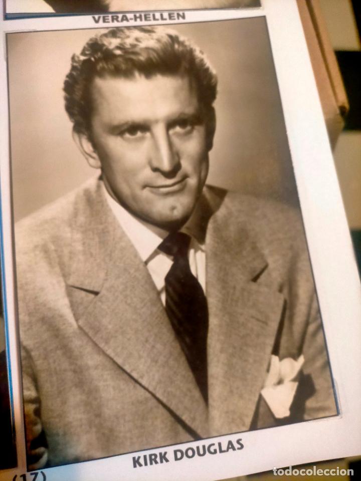 Cinema: Cine actor o actriz fotografia o foto fotocromo fotografico blanco y negro leer , KIRK DOUGLAS