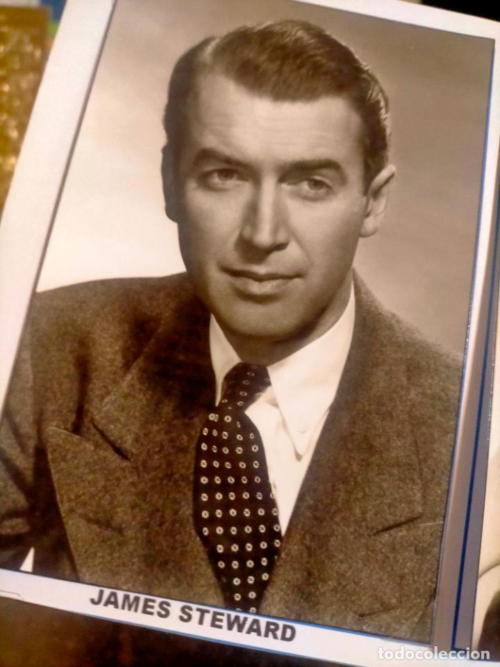 Cinema: Cine actor o actriz fotografia o foto fotocromo fotografico blanco y negro leer , JAMES STEWARD