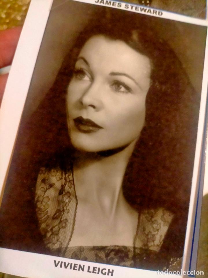 Cinema: Cine actor o actriz fotografia o foto fotocromo fotografico blanco y negro leer , VIVIEN LEIGH