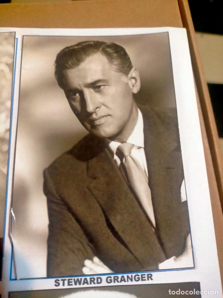 Cinema: Cine actor o actriz fotografia o foto fotocromo fotografico blanco y negro leer , STEWARD GRANGER