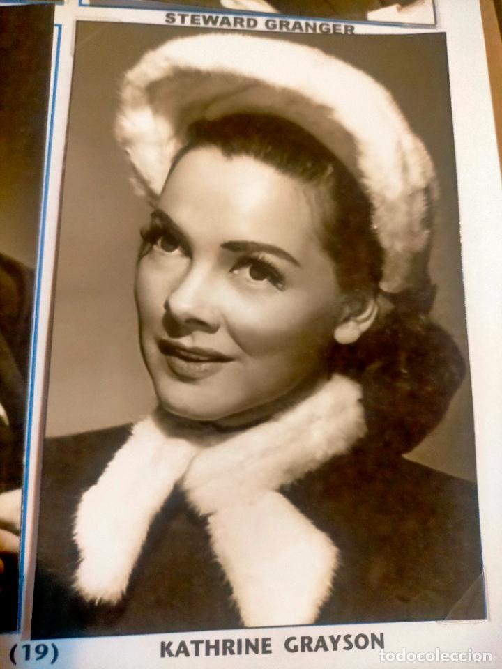 Cinema: Cine actor o actriz fotografia o foto fotocromo fotografico blanco y negro leer , KATHRINE GRAYSON