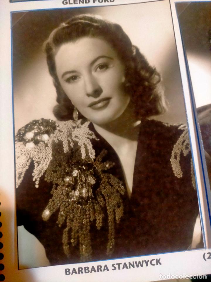 Cinema: Cine actor o actriz FOTOGRAFIA o foto fotocromo fotografico blanco y negro leer , BARBARA STANWYCK