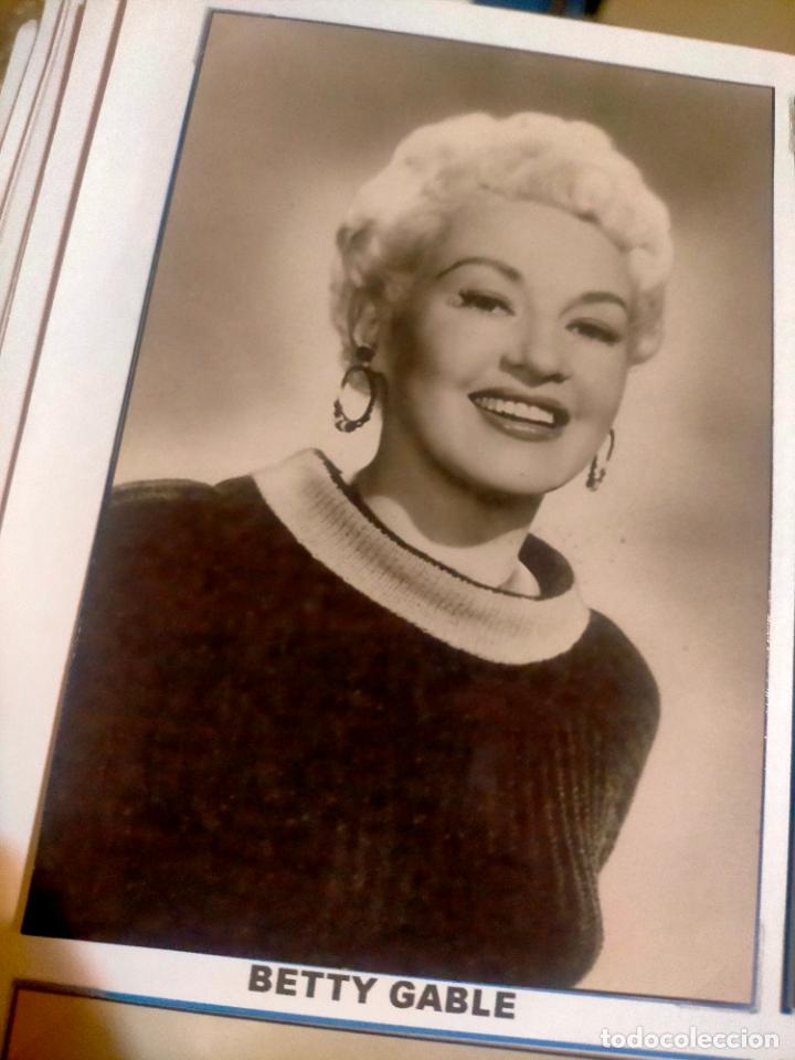 Kino: Cine actor o actriz FOTOGRAFIA o foto fotocromo fotografico blanco y negro leer , BETTY GABLE