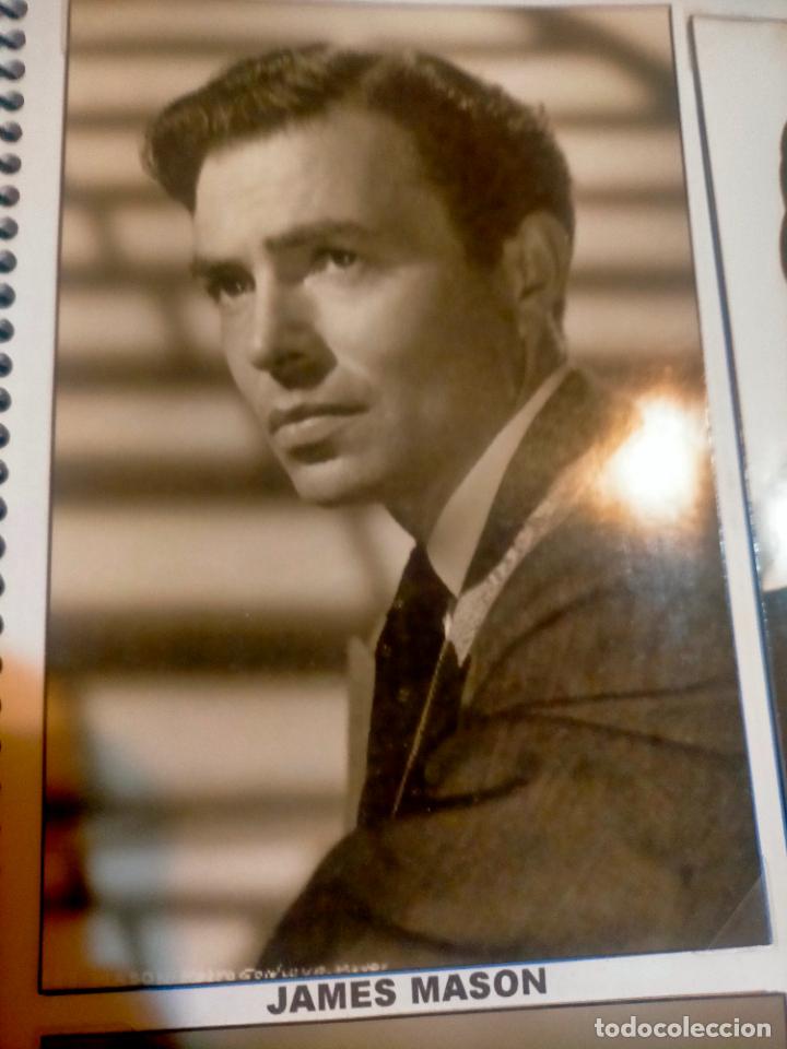 Kino: Cine actor o actriz FOTOGRAFIA o foto fotocromo fotografico blanco y negro leer , JAMES MASON