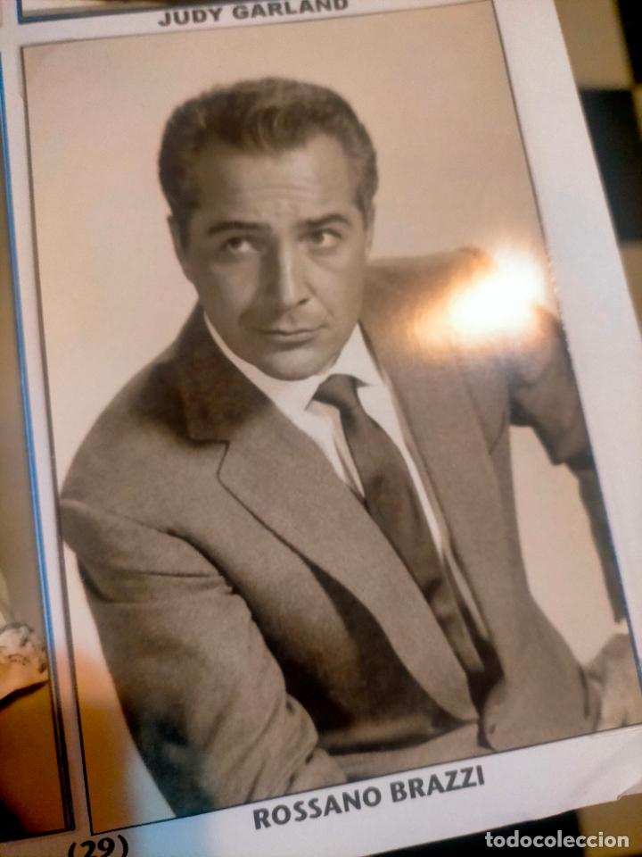 Kino: Cine actor o actriz FOTOGRAFIA o foto fotocromo fotografico blanco y negro leer , ROSSANO BRAZZI