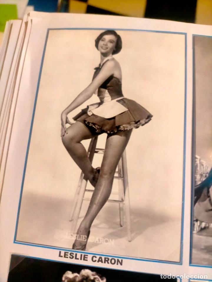 Kino: Cine actor o actriz FOTOGRAFIA o foto fotocromo fotografico blanco y negro leer , LESLIE CARON