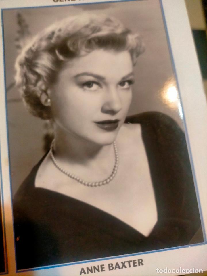 Cine: Cine actor o actriz FOTOGRAFIA o foto fotocromo fotografico blanco y negro leer , ANNE BAXTER