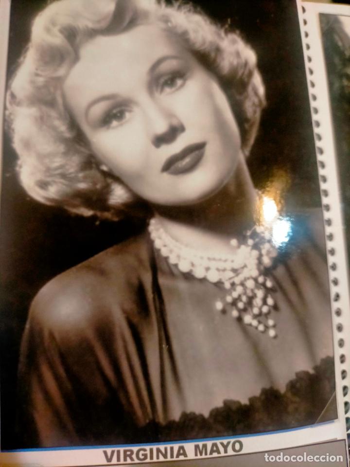 Cin&eacute;ma: Cine actor o actriz FOTOGRAFIA o foto fotocromo fotografico blanco y negro leer , VIRGINIA MAYO