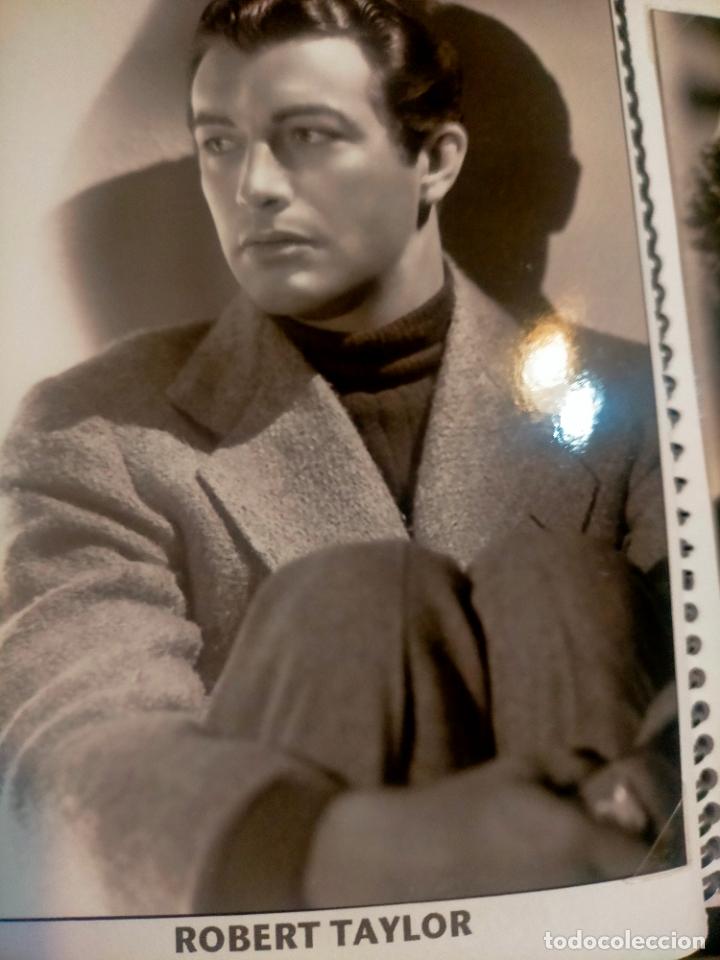 Cine: Cine actor o actriz FOTOGRAFIA o foto fotocromo fotografico blanco y negro leer , ROBERT TAYLOR