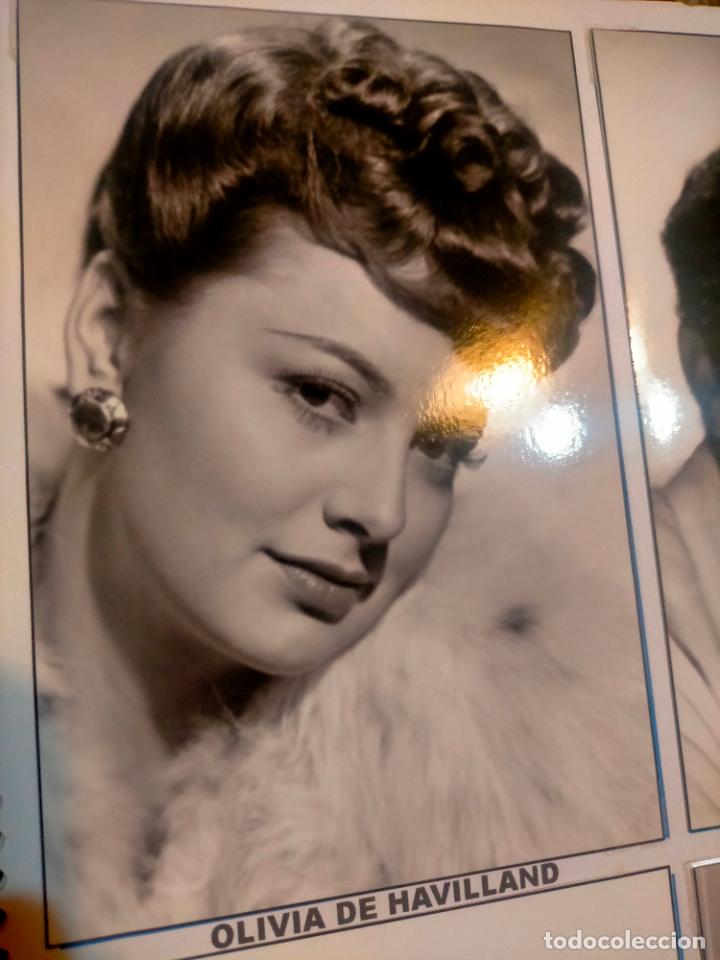 Cin&eacute;ma: Cine actor o actriz FOTOGRAFIA o foto fotocromo fotografico blanco y negro leer OLIVIA DE HAVILLAND