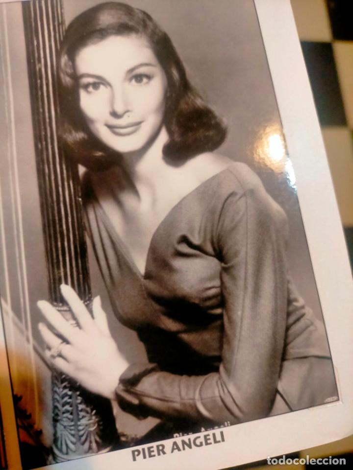 Cin&eacute;ma: Cine actor o actriz FOTOGRAFIA o foto fotocromo fotografico blanco y negro leer , PIER ANGELI