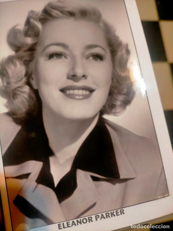 Kino: Cine actor o actriz FOTOGRAFIA o foto fotocromo fotografico blanco y negro leer , ELEANOR PARKER