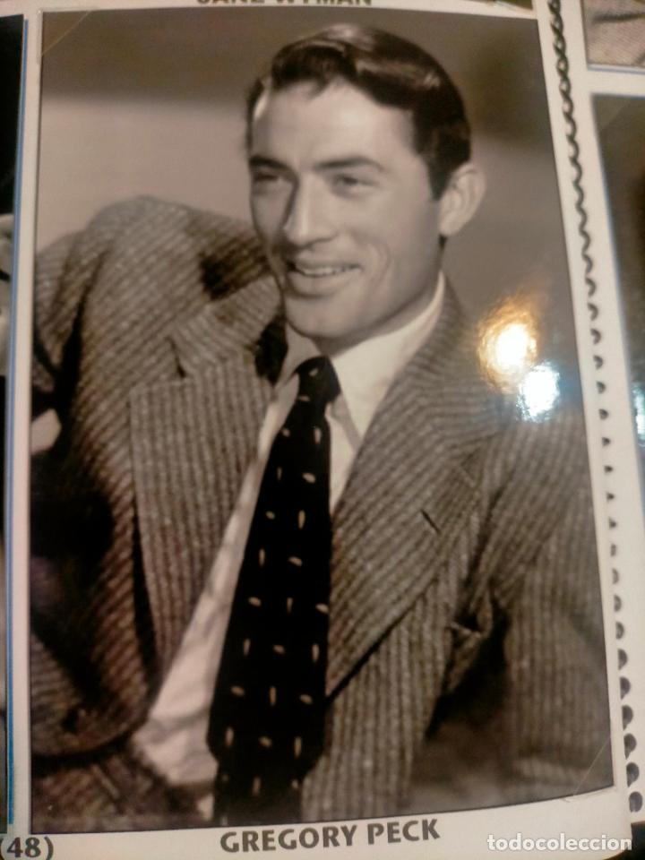 Cine: Cine actor o actriz FOTOGRAFIA o foto fotocromo fotografico blanco y negro leer , GREGORY PECK