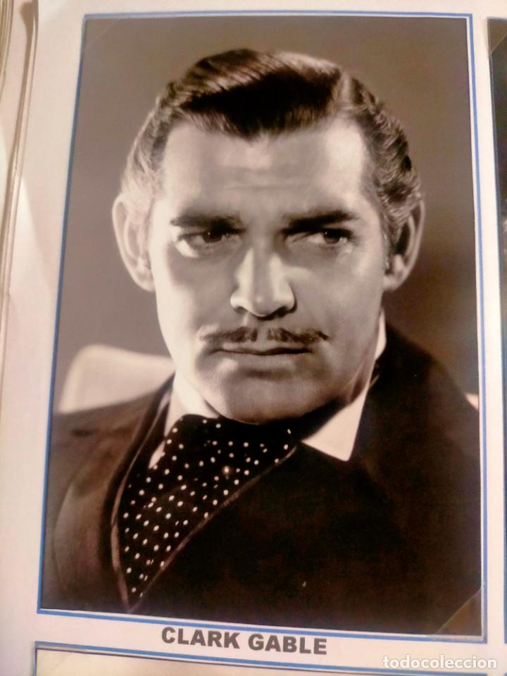 Kino: Cine actor o actriz FOTOGRAFIA o foto fotocromo fotografico blanco y negro leer , CLARK GABLE