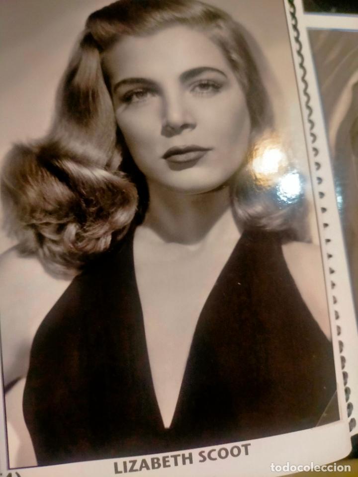 Cin&eacute;ma: Cine actor o actriz FOTOGRAFIA o foto fotocromo fotografico blanco y negro leer , LIZABETH SCOOT