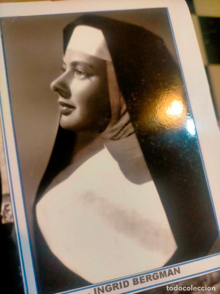 Cin&eacute;ma: Cine actor o actriz FOTOGRAFIA o foto fotocromo fotografico blanco y negro leer , INGRID BERGMAN