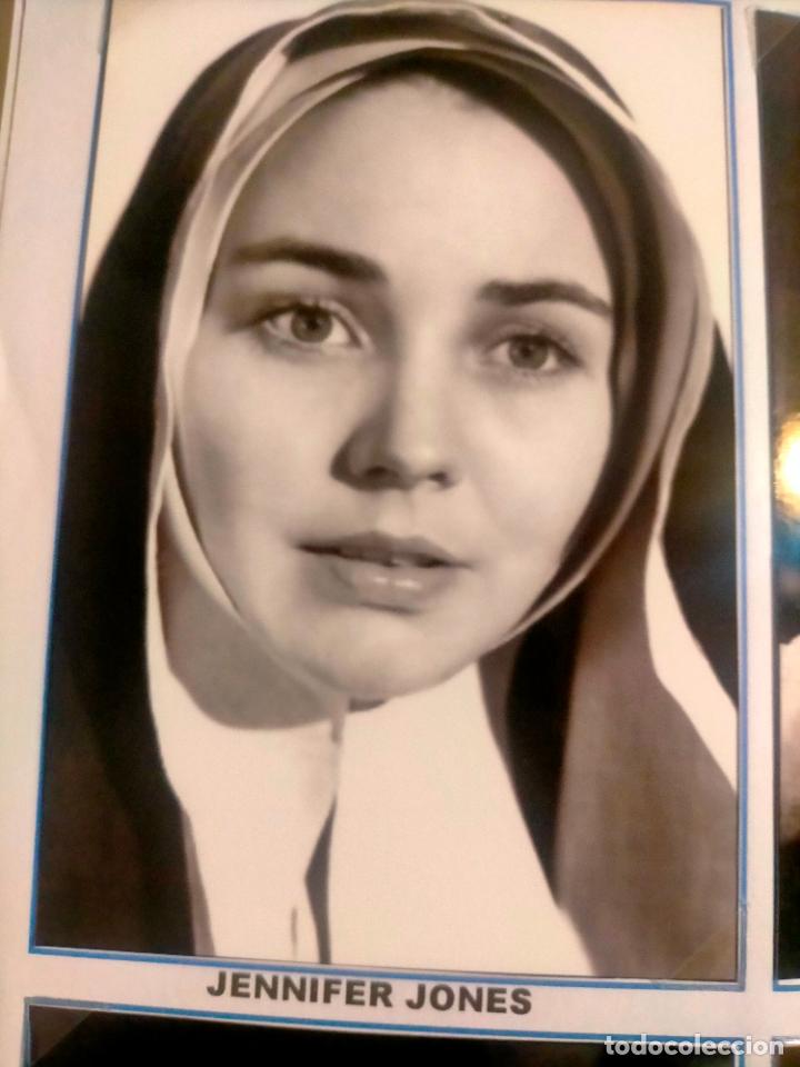 Cin&eacute;ma: Cine actor o actriz FOTOGRAFIA o foto fotocromo fotografico blanco y negro leer , JENNIFER JONES