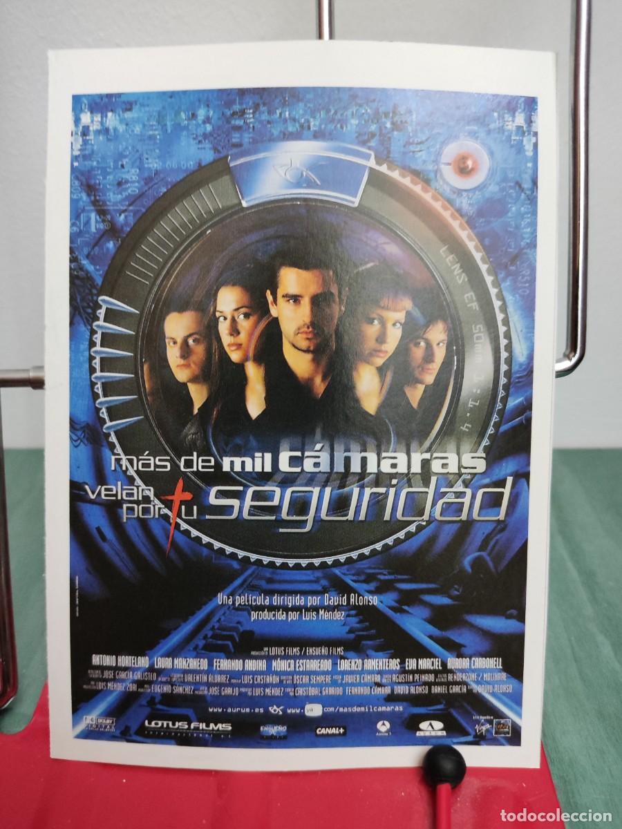 Cinema: Mas de mil camaras velan por tu seguridad . Ficha revista Accion cine