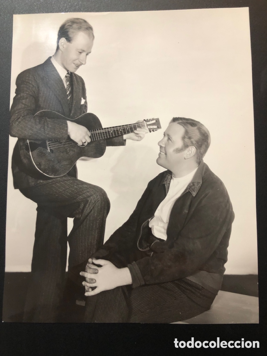 Cine: Foto original de Charles laughton y Ray Noble