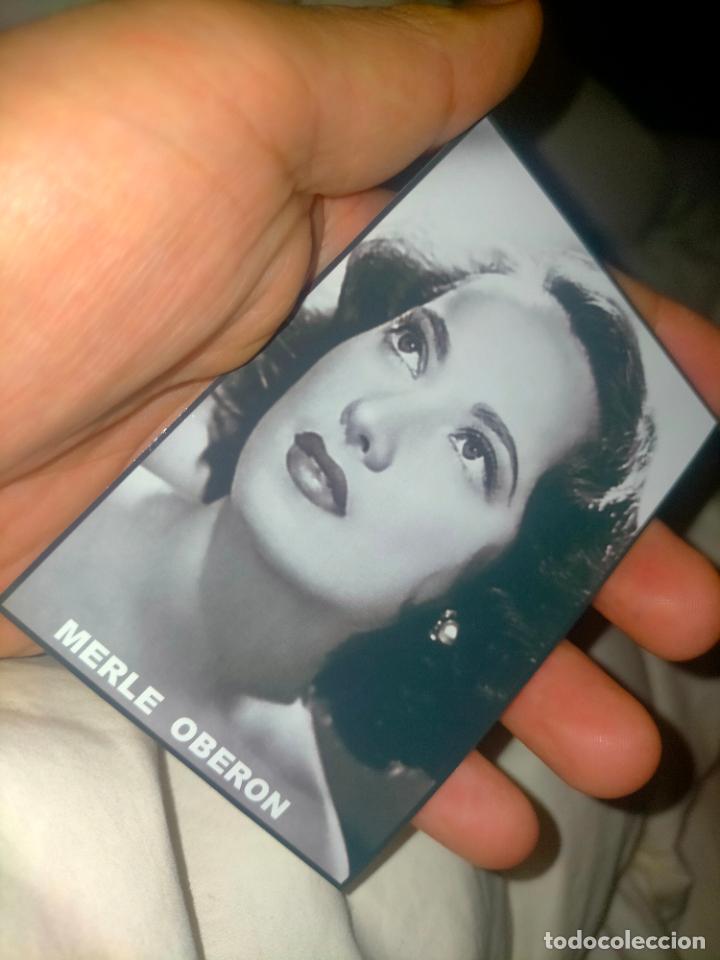 Kino: Cine actor o actriz fotografia o foto fotocromo fotografico blanco y negro leer , MERLE OBERON