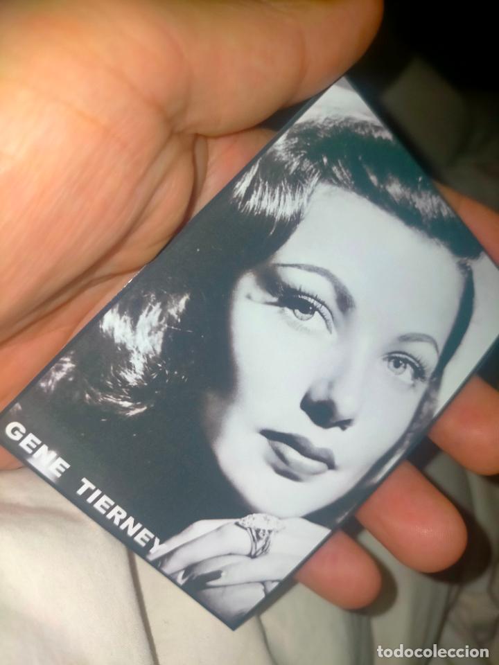 Kino: Cine actor o actriz fotografia o foto fotocromo fotografico blanco y negro leer , GENE TIERNEY