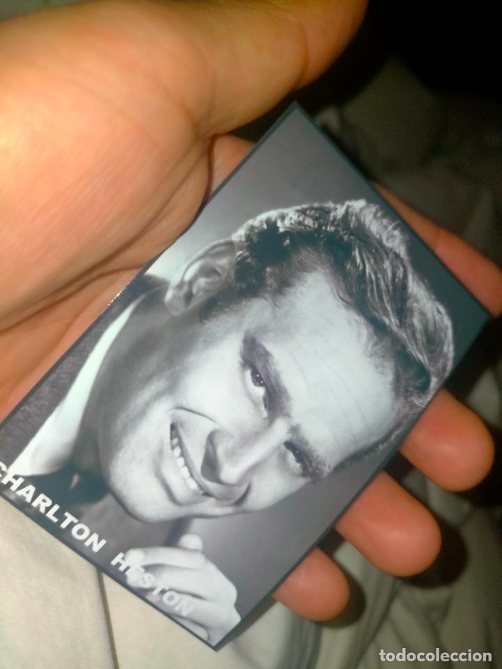 Kino: Cine actor o actriz fotografia o foto fotocromo fotografico blanco y negro leer , CHARLON HESTON