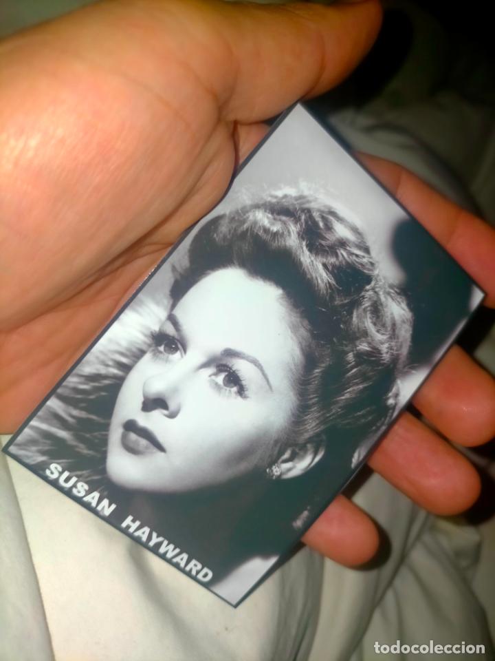 Kino: Cine actor o actriz FOTOGRAFIA o foto fotocromo fotografico blanco y negro leer , SUSAN HAYWARD