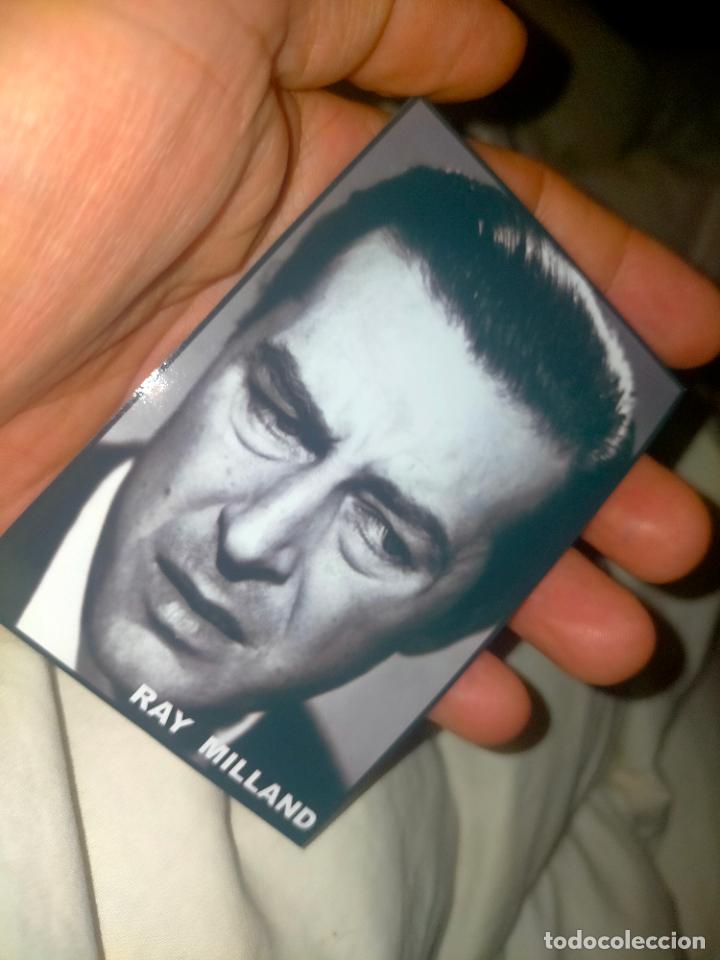 Kino: Cine actor o actriz FOTOGRAFIA o foto fotocromo fotografico blanco y negro leer , RAY MILLAND