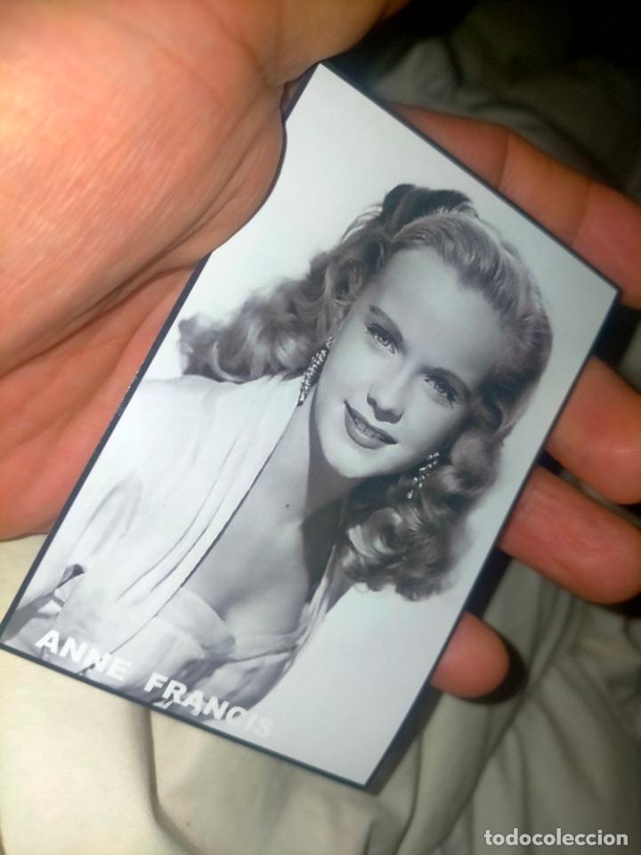 Cin&eacute;ma: Cine actor o actriz fotografia o foto fotocromo fotografico blanco y negro leer , ANNE FRANCIS