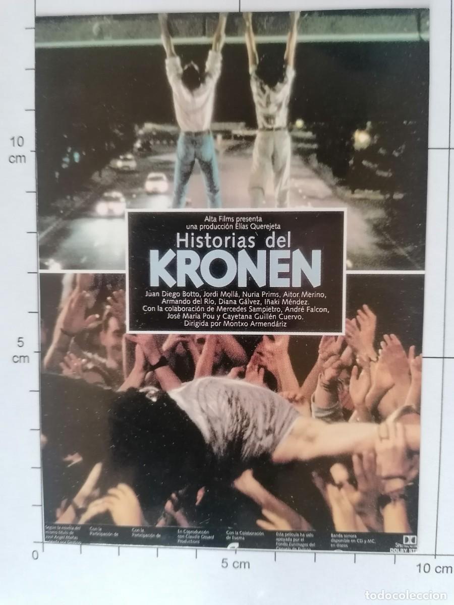 Cinema: FICHA REVISTA PANTALLA 3 HISTORIAS DEL KRONEN JUAN DIEGO BOTTO JORDI MOLLA MONTXO ARMENDARIZ 1995