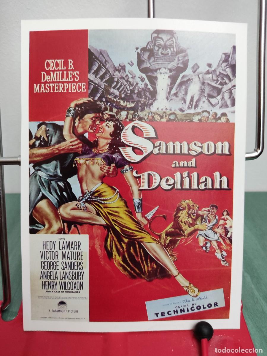 Cinema: Sanson y Dalila . Ficha revista Accion cine