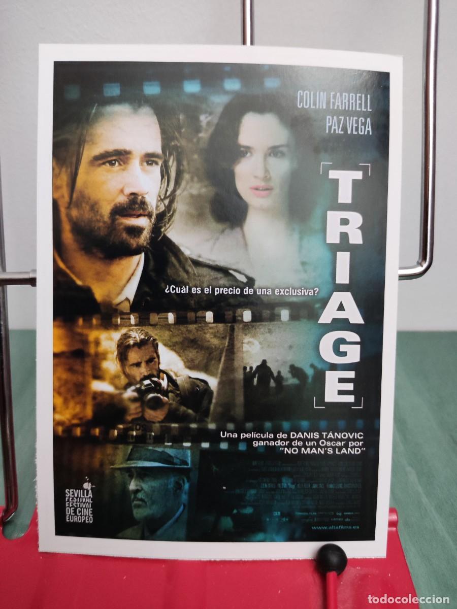 Cinema: Triage . Ficha revista Accion cine