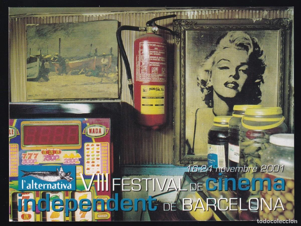 Cine: Barcelona. *VIII Festival de Cinema Independent 2001* Lote 3 diferentes. Nuevas.