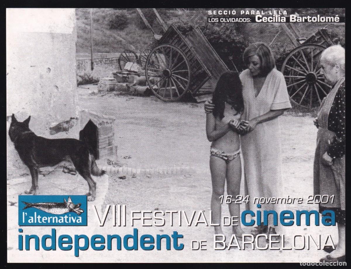 Cine: Barcelona. *VIII Festival Cinema Independent 2001* Secc. Paral.lela. Lote 3 diferentes. Nuevas.