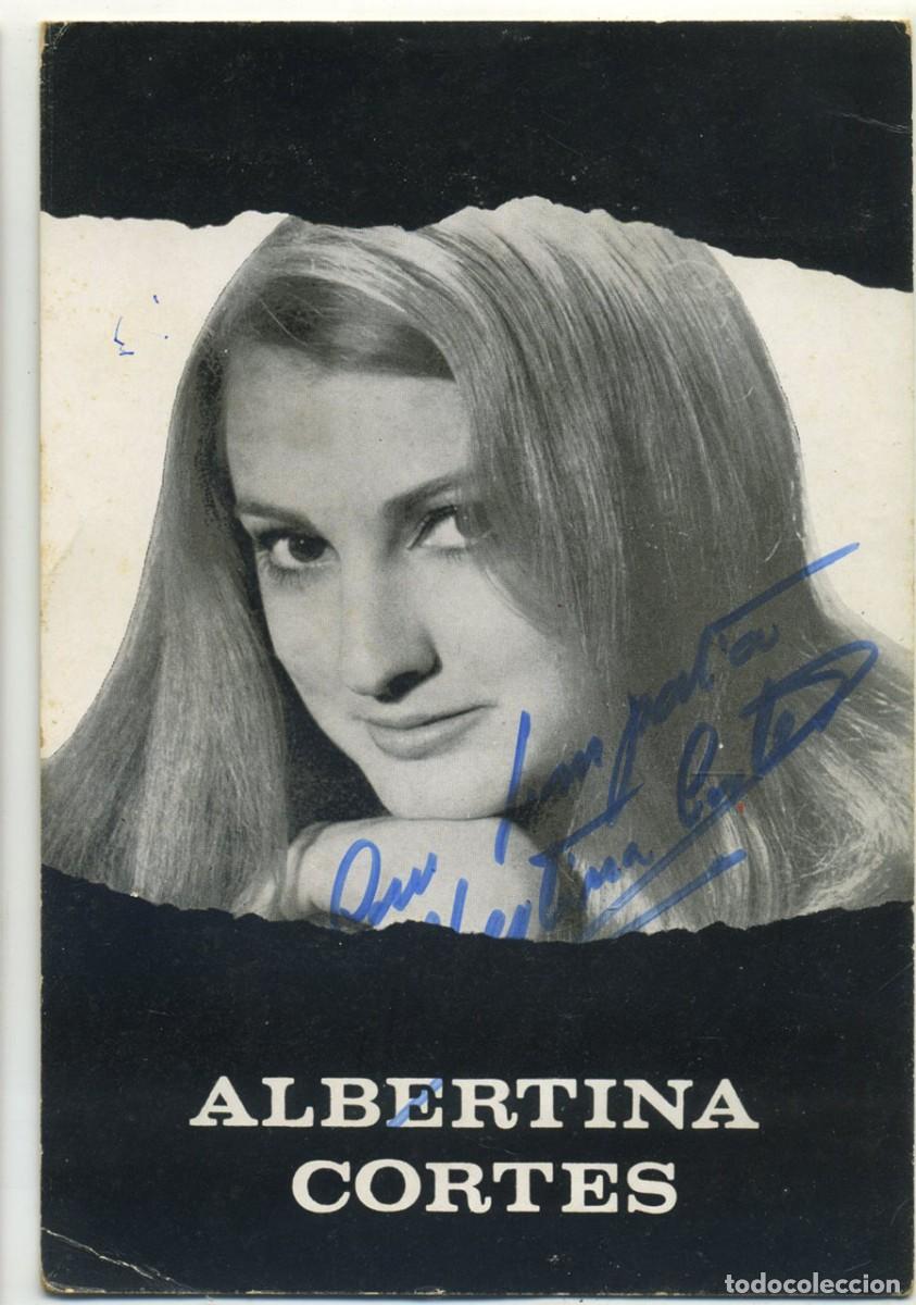 Cine: ALBERTINA CORTES GANADORA FESTIVAL CANCION COSTA DEL SOL DE ALMERIA 1963 VIII FESTIVAL DE BENIDORM 1