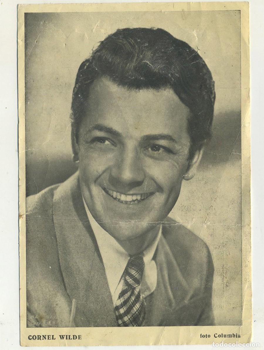 Cine: CORNEL WILDE FOTOGRAFIA COLECCI&Oacute;N ARTISTAS DE LA PANTALLA 16 REV. FLORITA