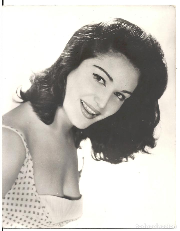 Cine: F33725 DALIDA FOTO POSTAL ORIGINAL B/N FRANCESA FOTOGRAFO SAM LEVIN