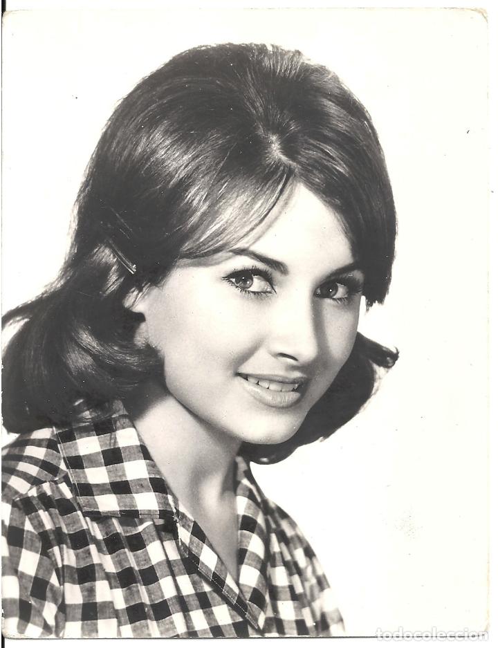 Cine: F33731 VALERIE LAGRANGE FOTO POSTAL ORIGINAL B/N FRANCESA FOTOGRAFO SAM LEVIN