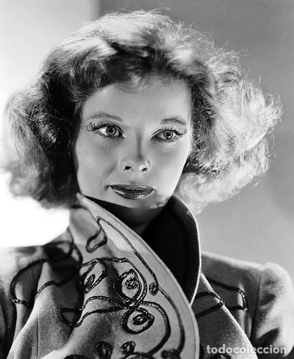 Cine: KATHARINE HEPBURN FOTO NEGATIVO INMEJORABLE CALIDAD MEDIDAS 20X30 APROXIMADAMENTE