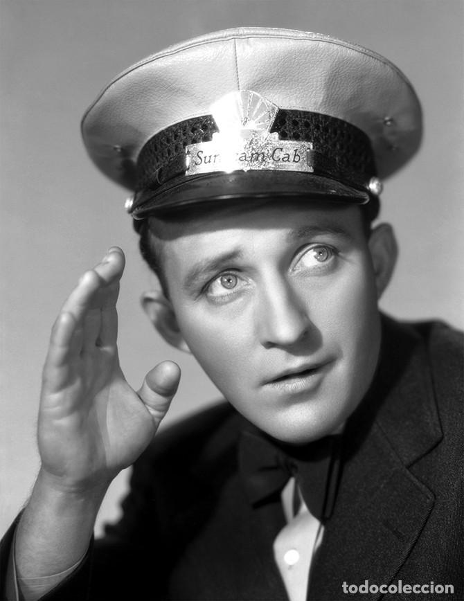 Cine: BING CROSBY FOTO NEGATIVO INMEJORABLE CALIDAD MEDIDAS 20X30 APROXIMADAMENTE