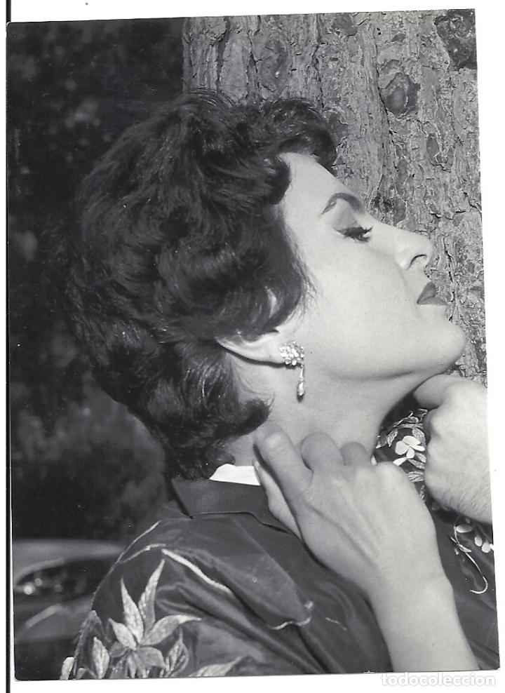 Cine: F33757 SILVANA PAMPANINI FOTO ORIGINAL B/N ITALIANA PRENSA FOTOGRAFO VASELLI