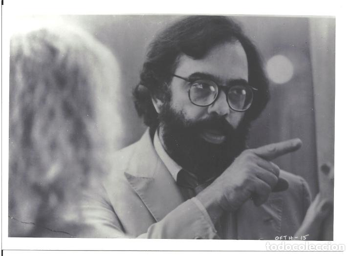 Cinema: F33769 FRANCIS FORD COPPOLA CORAZONADA DIRECTOR FOTO ORIGINAL B/N ESPA&Ntilde;OLA