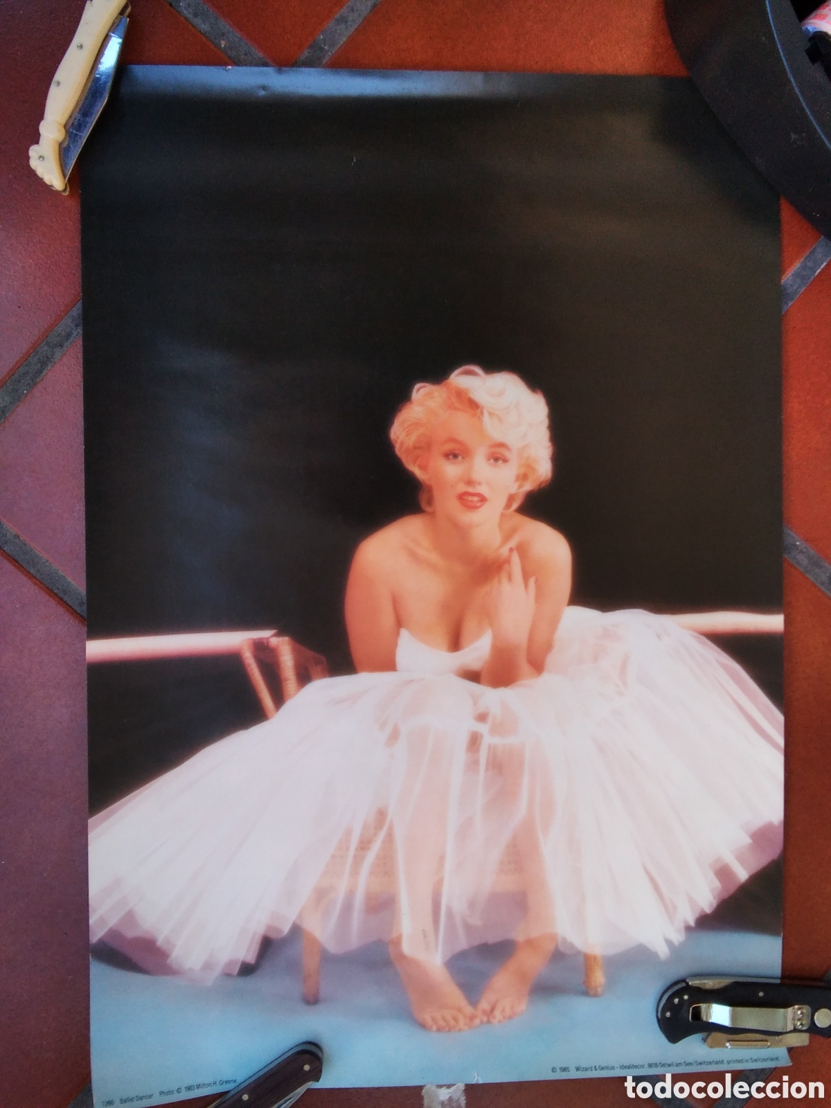 Cine: Marilyn Monroe p&oacute;ster foto actriz cine