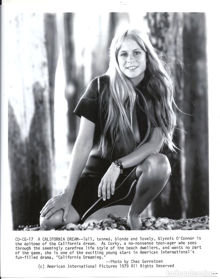 Cin&eacute;ma: F33876 GLYNNIS O'CONNOR CALIFORNIA DREAMING FOTO ORIGINAL B/N AMERICANA