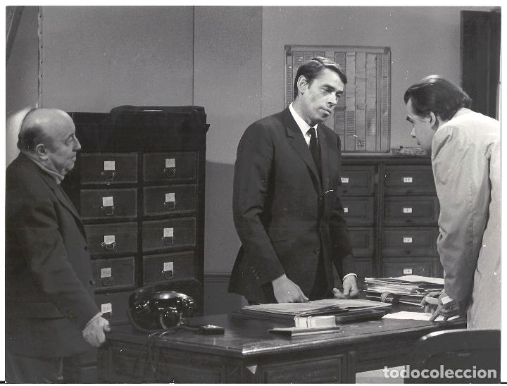 Cine: F33882 JACQUES BREL FOTO ORIGINAL B/N ESPA&Ntilde;OLA