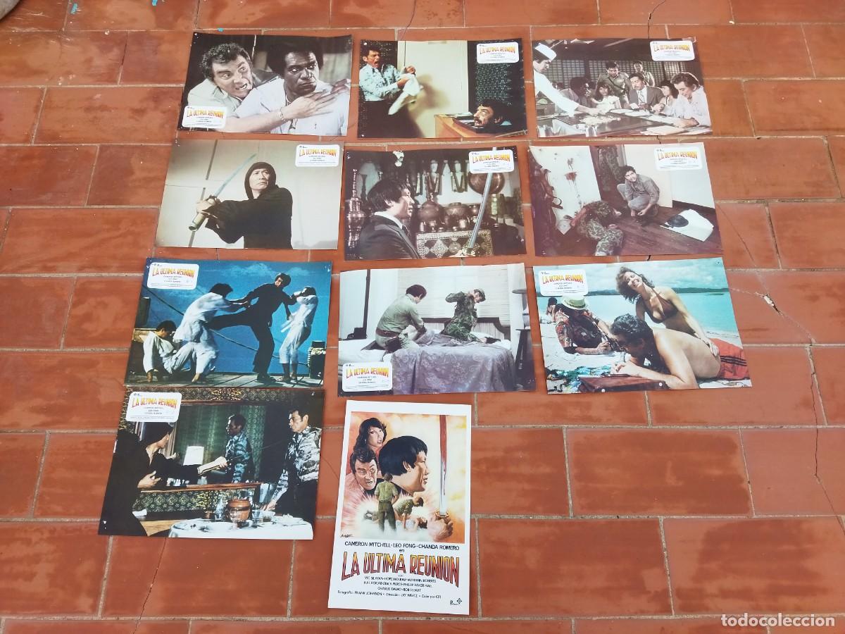 Cinema: fotocromos 10 de cine movie set completo+GUIA ver fotos LA ULTIMA REUNION cameron mitchell