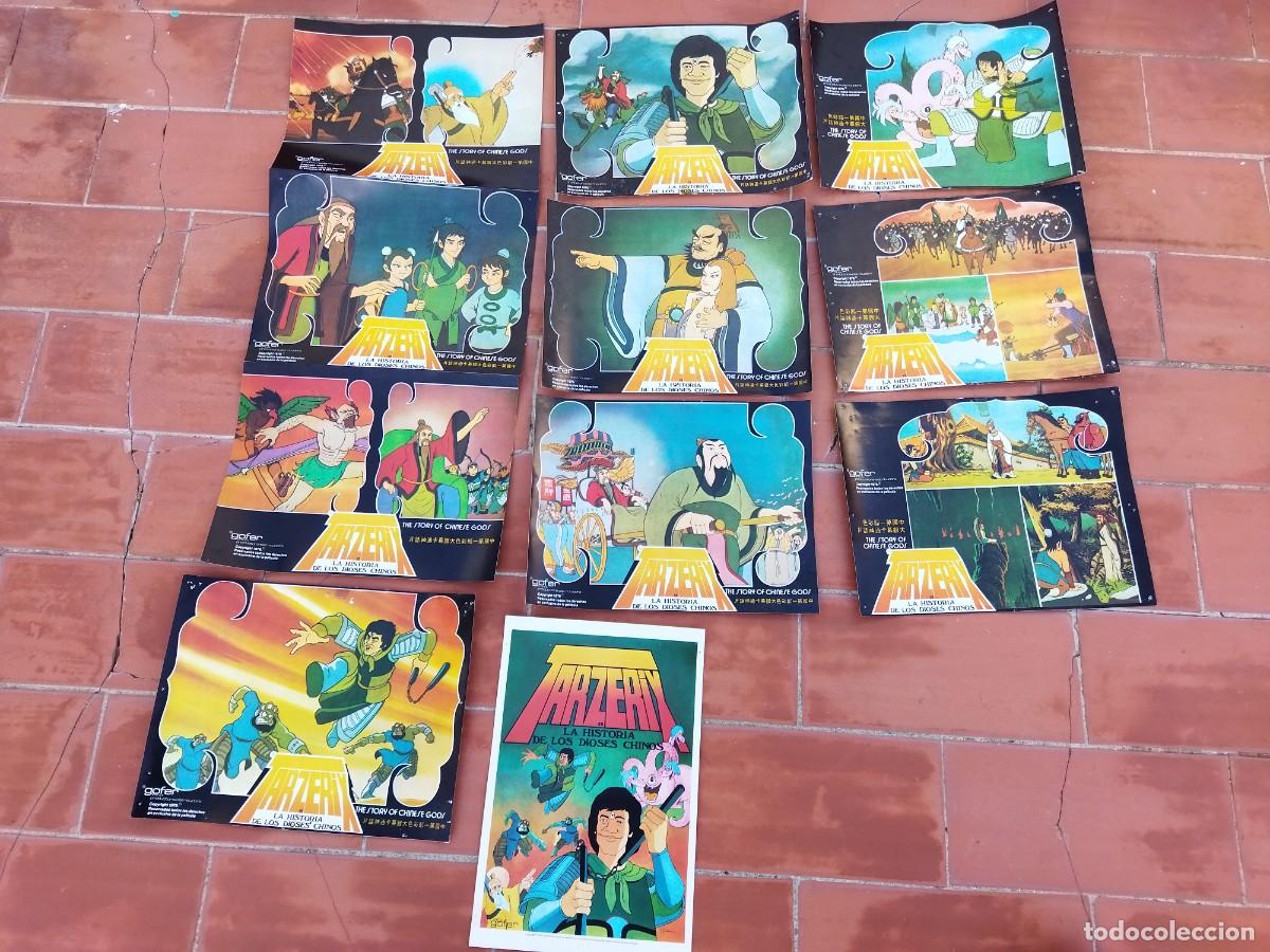 Cine: fotocromos 10 de cine movie set completo+GUIA ver fotos TARZERIX la historia de los dioses chinos